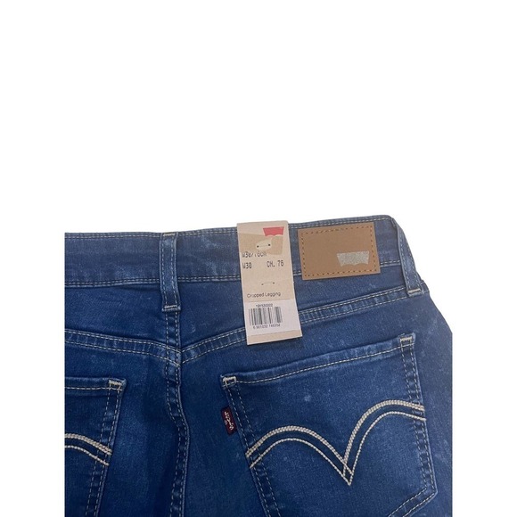 NWT Levis Cropped High Rise  Leggings stretchy  Jeans sz 10/30 - Picture 3 of 6